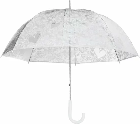 Goedkoopste π Discountershop Paraplu Met Hartjes TRANSPARANT - HANDOPENING - Ø 95 CM - TRANSPARANT - Paraplu - Fashion Dessin π 1 Goedkoopste π Discountershop Paraplu Met Hartjes TRANSPARANT - HANDOPENING - Ø 95 CM - TRANSPARANT - Paraplu - Fashion Dessin π