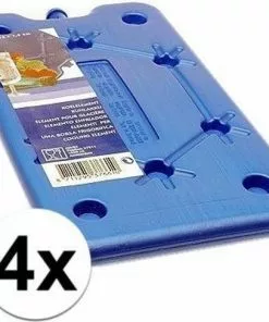 Nieuw β Merkloos 4 Platte Koelbox Koelelementen Blauw π₯