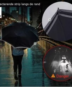 Nieuw ⌛ San Vitale® - Unieke Reversible Windproof Paraplu - Krant Wit 💯 -Kamperen-outdoor Verkoopwinkel 550x489 2