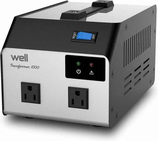 Promo 𧨠Well1000 Well Omvormer 1000 VA Spanningsomvormer Voltage Converter 220V Naar 110V Transformer Transformator Automatisch Step Down 220V-110V Converter (1000W) 𧨠1 Promo 𧨠Well1000 Well Omvormer 1000 VA Spanningsomvormer Voltage Converter 220V Naar 110V Transformer Transformator Automatisch Step Down 220V-110V Converter (1000W) π§¨