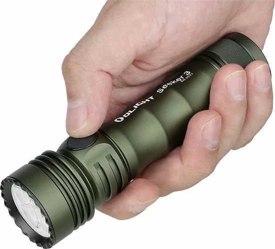 Beste Pirce π Olight Zaklamp Seeker 3 - Oplaadbaar - 3500 Lumen - OD Green π 2 Beste Pirce π Olight Zaklamp Seeker 3 - Oplaadbaar - 3500 Lumen - OD Green π - Afbeelding 2