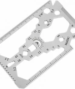 Groothandel β MyEDC - Wallet Card 34 In 1 - Multitool Gadget Met 34 Functies - Credit Card Formaat Multi Tool - Survival Gadget β€οΈ