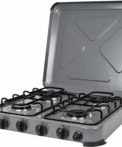 Groothandel βοΈ Gimeg Kooktoestel 4-Pits - Grijs - Beveiligd β¨