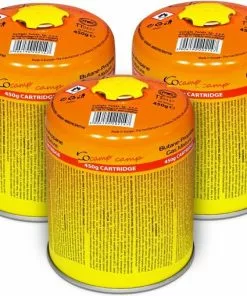 Aanbiedingen ✨ SMH LINE® - 3 Stuks X 500 Gram Gasflessen - Cartouche - Schroefpatroon Schroefventiel - Easy Clic Cartouche- Gaspatroon - Camping Gasfornuis - Propaan Butaangas - Voor Gasbrander - Onkruidbrander 🧨