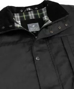 Coupon 🔥 MGO Leisure Wear MGO Leisure William Wax Parka Outdoorjas Heren - Maat XL ❤️ -Kamperen-outdoor Verkoopwinkel 550x513 10