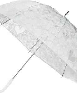 Goedkoopste π Discountershop Paraplu Met Hartjes TRANSPARANT - HANDOPENING - Ø 95 CM - TRANSPARANT - Paraplu - Fashion Dessin π 5 Goedkoopste π Discountershop Paraplu Met Hartjes TRANSPARANT - HANDOPENING - Ø 95 CM - TRANSPARANT - Paraplu - Fashion Dessin π -Kamperen-outdoor Verkoopwinkel 550x515 1