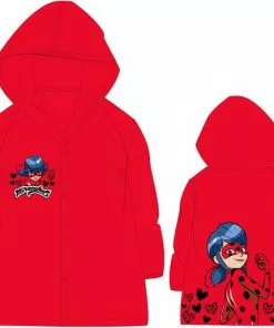Nieuw ✨ Merkloos Rode Regenjas Van Miraculous Ladybug Maat 128/134 😀
