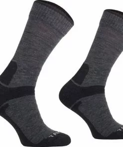 Kopen 👏 Comodo Mid Wandelsokken Met Merinowol - Trekking/Hiking Sokken - Kleur Donkergrijs - 43/46 🤩