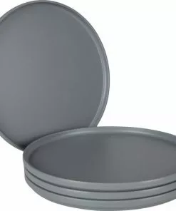 Flash-uitverkoop 😉 Bo-Camp Industrial - Servies - Patom - 16-Delig - Licht Grijs 🌟 -Kamperen-outdoor Verkoopwinkel 550x522 9