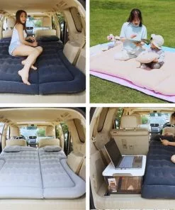 Goedkoop 🛒 CaseProtect HG Opblaasbaar Auto Matras - Auto Luchtbed Zwart - Achterbank En Achterbak - Tweepersoons 3-in-1 Universeel Automatras - Inclusief Elektrische Pomp En Accessoires - Kampeer Luchtbed Voor Reizen 🔥 -Kamperen-outdoor Verkoopwinkel 550x524 4