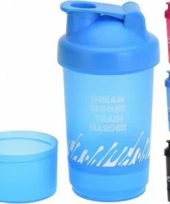 Korting β¨ XQ Max Sport Drinkfles Bidon 350ml Met Shaker En Met Bodem Reservoir XQMAX Zwart π