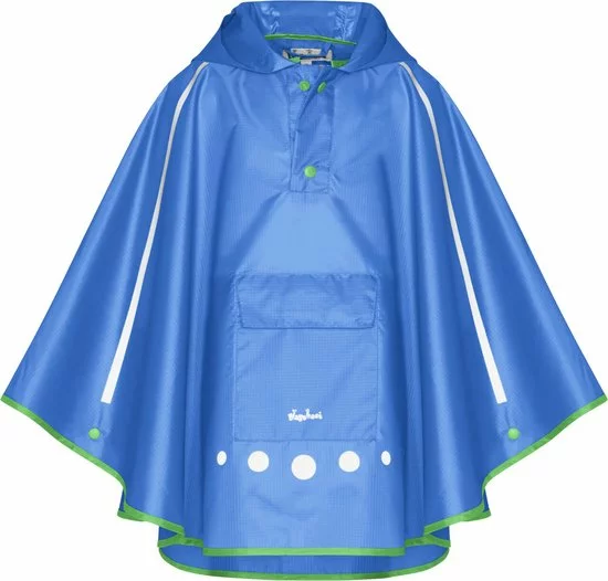Gloednieuw π₯ Playshoes - Regenponcho Voor Kinderen - Opvouwbaar - Blauw - Maat XL π₯° 1 Gloednieuw π₯ Playshoes - Regenponcho Voor Kinderen - Opvouwbaar - Blauw - Maat XL π₯°