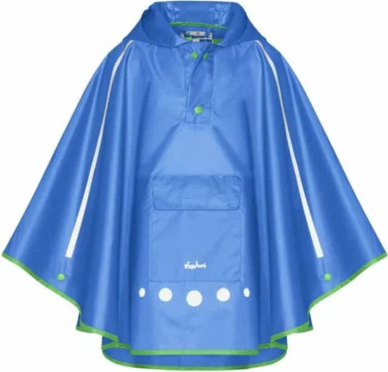 Gloednieuw π₯ Playshoes - Regenponcho Voor Kinderen - Opvouwbaar - Blauw - Maat XL π₯° 5 Gloednieuw π₯ Playshoes - Regenponcho Voor Kinderen - Opvouwbaar - Blauw - Maat XL π₯° - Afbeelding 5
