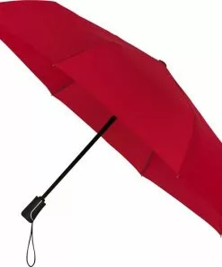 Beste Pirce 👍 MiniMAX Paraplu - Windproof - Ø 95 Cm - Rood 🔔