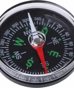 Flash-uitverkoop ✔️ AWR Compact Reis Kompas | Survival / Kaart / Navigeer Kit | Outdoor Tool - Zwart 🎉