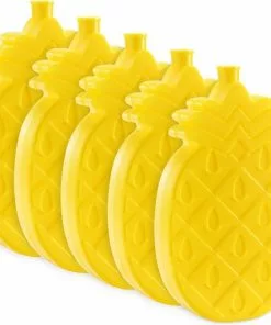 Nieuw β Navaris Mini Koelelementen - 5x Koelelement Voor Broodtrommel En Koelbox - Kleine Herbruikbare Koelblokken - Cool Packs Voor Kinderen - Ananas π―