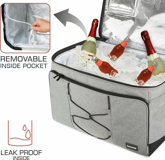 Goedkoop π Bomoe Opvouwbare Koeltas IceBreezer KT53 - Koelbox Voor Onderweg - 53x37x32 Cm - 52 Liter - Picknicktas Perfect Voor Barbecues Of Festivals π 9 Goedkoop π Bomoe Opvouwbare Koeltas IceBreezer KT53 - Koelbox Voor Onderweg - 53x37x32 Cm - 52 Liter - Picknicktas Perfect Voor Barbecues Of Festivals π - Afbeelding 9