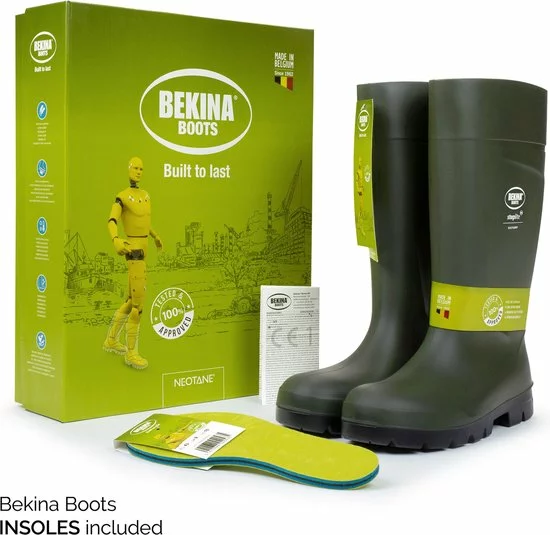 Coupon π Bekina Vederlichte Veiligheidslaarzen Voor Heren En Dames, Zonder Stalen Neus, Antislipzool, Werklaarzen Landbouw, Ondoordringbaar Voor Water, Modder Of Reinigingsmiddelen, Isolerend Tot - 20 Graden, Groen, EU 37 π 4 Coupon π Bekina Vederlichte Veiligheidslaarzen Voor Heren En Dames, Zonder Stalen Neus, Antislipzool, Werklaarzen Landbouw, Ondoordringbaar Voor Water, Modder Of Reinigingsmiddelen, Isolerend Tot - 20 Graden, Groen, EU 37 π - Afbeelding 4