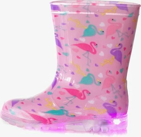 Promo π₯ Scapino Kinder Regenlaarzen Flamingo Met Lichtjes - Roze - Maat 24 𧨠3 Promo π₯ Scapino Kinder Regenlaarzen Flamingo Met Lichtjes - Roze - Maat 24 𧨠- Afbeelding 3