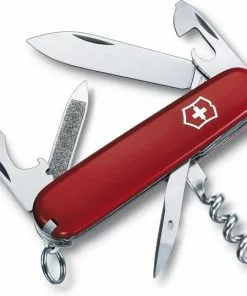 Groothandel 🛒 Victorinox Sportsman Zakmes - 13 Functies - Rood 🧨