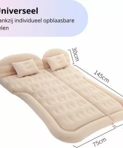 Goedkoop 🛒 CaseProtect HG Opblaasbaar Auto Matras - Auto Luchtbed Zwart - Achterbank En Achterbak - Tweepersoons 3-in-1 Universeel Automatras - Inclusief Elektrische Pomp En Accessoires - Kampeer Luchtbed Voor Reizen 🔥 -Kamperen-outdoor Verkoopwinkel 550x540 8