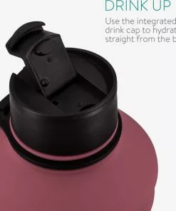 Beste recensies van 🎁 Navaris Waterfles Van Roestvrij Staal - Drinkfles - 2L - Extra Grote Roestvrijstalen Fles Met Drinkdop - Ideaal Tijdens Het Sporten - Rood ⌛ -Kamperen-outdoor Verkoopwinkel 550x543 3