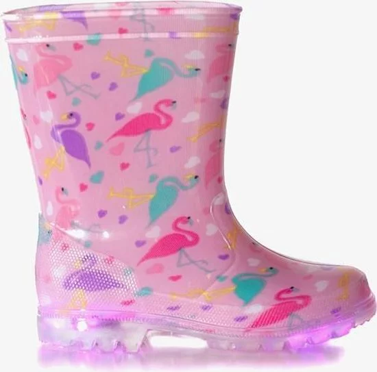 Promo π₯ Scapino Kinder Regenlaarzen Flamingo Met Lichtjes - Roze - Maat 24 𧨠6 Promo π₯ Scapino Kinder Regenlaarzen Flamingo Met Lichtjes - Roze - Maat 24 𧨠- Afbeelding 6