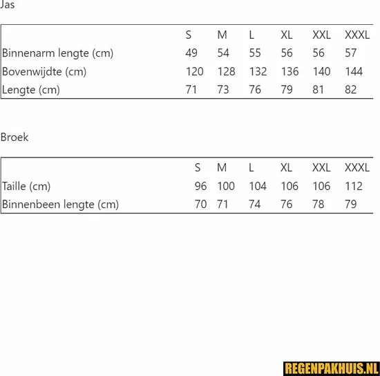 Goedkoop β¨ Merkloos Regenpak - Donker Groen XXXL π 2 Goedkoop β¨ Merkloos Regenpak - Donker Groen XXXL π - Afbeelding 2