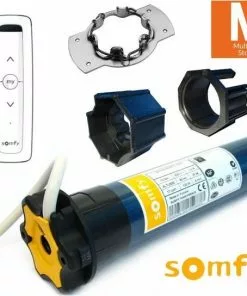 Nieuw 🤩 Somfy RTS Motorombouwset Rolluiken + Afstandsbediening 25/17 🎁