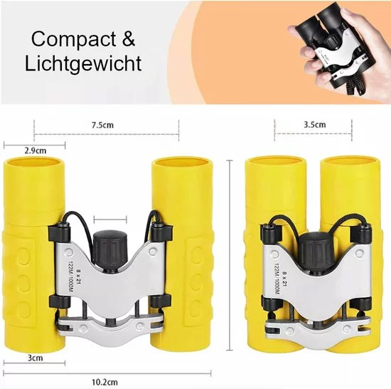 Beste Pirce ❤️ Hikr Verrekijker Kinderen - Kind Verrekijker - BaK-4 8x21 - Compact & Lichtgewicht - Speelgoed & Junior Verrekijker - Vogelspotten - Kinder Verrekijker ✨ 3 Beste Pirce ❤️ Hikr Verrekijker Kinderen - Kind Verrekijker - BaK-4 8x21 - Compact & Lichtgewicht - Speelgoed & Junior Verrekijker - Vogelspotten - Kinder Verrekijker ✨ - Afbeelding 3