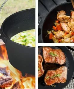 Coupon β Relaxdays Dutch Oven Bbq - 24 Cm - Gietijzeren Pan Met Deksel - Braadpan - Vuurpan Camping π₯ 15 Coupon β Relaxdays Dutch Oven Bbq - 24 Cm - Gietijzeren Pan Met Deksel - Braadpan - Vuurpan Camping π₯ -Kamperen-outdoor Verkoopwinkel 550x546