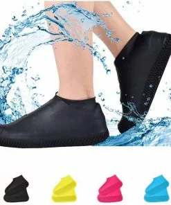 Beste recensies van 🥰 Doodadeals® Waterdichte Overschoenen - Siliconen - Zwembad - Zwart - Maat S 29-34 😉