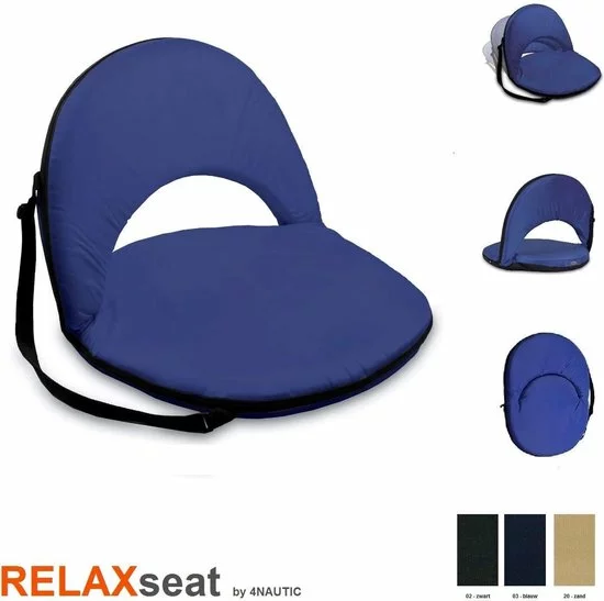 Beste Pirce 𧨠Relax Seat Relaxseat- Campingstoelen- Blauw- Verstelbaar-licht-compact π 5 Beste Pirce 𧨠Relax Seat Relaxseat- Campingstoelen- Blauw- Verstelbaar-licht-compact π - Afbeelding 5