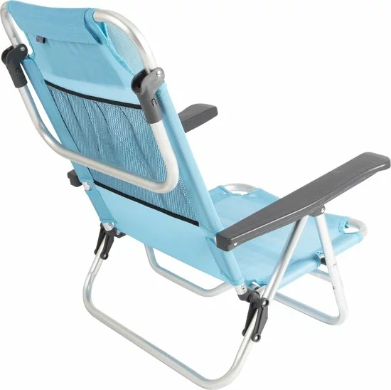 Groothandel π Bo-Camp Beach Chair - Monaco - Aluminium - Blauw β 4 Groothandel π Bo-Camp Beach Chair - Monaco - Aluminium - Blauw β - Afbeelding 4