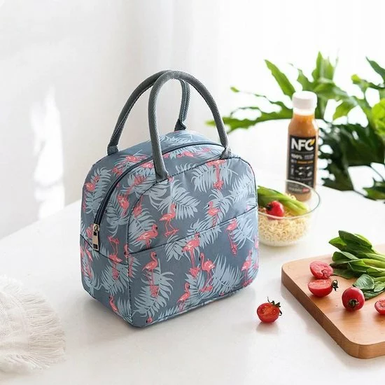 Beste Pirce π₯ Marishop Koeltas - Lunchtas - Volwassenen En Kinderen - Compact & Handig: Zomer - Picknick -School - Lunch - Werk - Grijs Flamingo π 9 Beste Pirce π₯ Marishop Koeltas - Lunchtas - Volwassenen En Kinderen - Compact & Handig: Zomer - Picknick -School - Lunch - Werk - Grijs Flamingo π - Afbeelding 9
