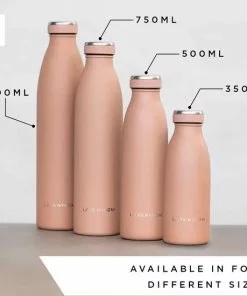 Korting ⭐ LARS NYSØM Roestvrijstalen Drinkfles 'Ren' 1000ml Onyx Black 🛒 -Kamperen-outdoor Verkoopwinkel 550x550 100