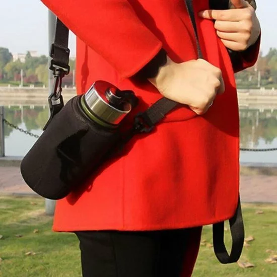 Begroting π₯° Kosta - Fleshouder - Drinkfleshouder - 1 Liter - Wandelen - Outdoor - Hiking - Sport - Zwart - Verstelbare Maat - Unisex π 4 Begroting π₯° Kosta - Fleshouder - Drinkfleshouder - 1 Liter - Wandelen - Outdoor - Hiking - Sport - Zwart - Verstelbare Maat - Unisex π - Afbeelding 4