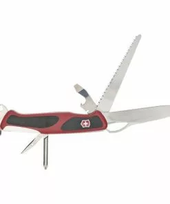 Gloednieuw 🎉 Victorinox RangerGrip 78 Zakmes 12 Functies Rood/Zwart 😀