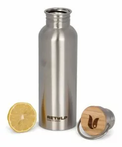 Groothandel ❤️ Retulp Urban Drinkfles - Waterfles – 750ML – RVS – Zilver 👍 -Kamperen-outdoor Verkoopwinkel 550x550 175