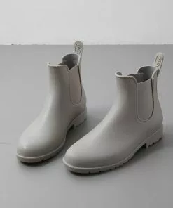 Flash-uitverkoop 🌟 Geweo Regenlaarzen - Wellington Chelsea Laarzen - Kerstmis - Kerstfeest - ❄ Christmas Gift - Middelhoge Schoen - Kort 🥾 Boots - Waterdichte - Dames - Grijs - Maat 36 🤩 -Kamperen-outdoor Verkoopwinkel 550x550 20