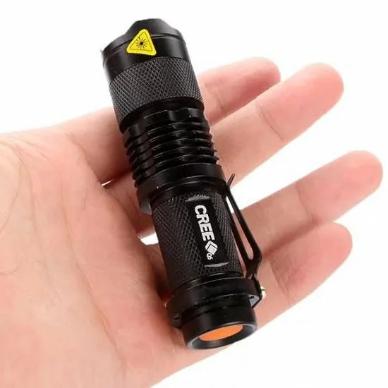 Kopen 🌟 Ultrafire Cree Mini Zaklamp Q5 LED - Zilver 🤩 3 Kopen 🌟 Ultrafire Cree Mini Zaklamp Q5 LED - Zilver 🤩 - Afbeelding 3