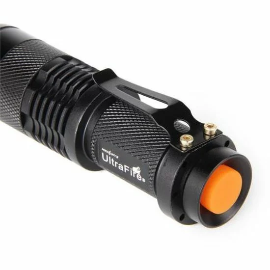 Kopen 🌟 Ultrafire Cree Mini Zaklamp Q5 LED - Zilver 🤩 5 Kopen 🌟 Ultrafire Cree Mini Zaklamp Q5 LED - Zilver 🤩 - Afbeelding 5