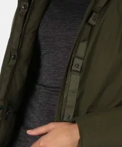 Nieuw 🤩 Regatta, 👩 Womens Yewbank II Waterdichte Dames Winterjas, Khakigroen, Maat 38 🌟 -Kamperen-outdoor Verkoopwinkel 550x550 291