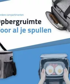 Top 10 ✔️ GOAT Outdoor® GOAT Outdoor 4 Laags Geïsoleerde Koeltas - Lunchtas 15 Liter - Grijs - Excl. Koelelementen 🧨 -Kamperen-outdoor Verkoopwinkel 550x550 308