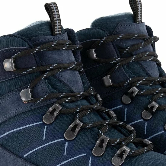 Korting ⭐ Travelin' Svendborg - Hoge Dames Wandelschoenen - Waterdicht En Ademend - Blauw Leer - Maat 38 ✔️ 7 Korting ⭐ Travelin' Svendborg - Hoge Dames Wandelschoenen - Waterdicht En Ademend - Blauw Leer - Maat 38 ✔️ - Afbeelding 7