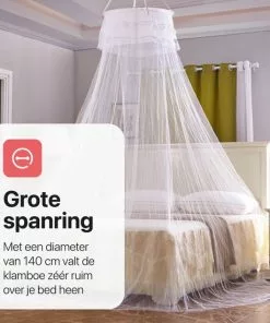 Coupon π― Tavaro XL Klamboe - Muggennet Geschikt Voor 2 Persoons Bed - Voor Op Reis Of Thuis - Wit π 11 Coupon π― Tavaro XL Klamboe - Muggennet Geschikt Voor 2 Persoons Bed - Voor Op Reis Of Thuis - Wit π -Kamperen-outdoor Verkoopwinkel 550x550 343