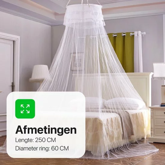 Coupon π― Tavaro XL Klamboe - Muggennet Geschikt Voor 2 Persoons Bed - Voor Op Reis Of Thuis - Wit π 8 Coupon π― Tavaro XL Klamboe - Muggennet Geschikt Voor 2 Persoons Bed - Voor Op Reis Of Thuis - Wit π - Afbeelding 8