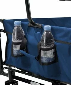 Promo 🔔 Rijoka Opvouwbare Bolderkar/Bolderwagen | Met Dakje En Draagtas | Blauw ✨ -Kamperen-outdoor Verkoopwinkel 550x550 381