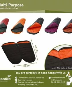 Beste recensies van 🌟 Skandika Vegas-L XXL Slaapzak - Slaapzakken - Slaapzakken Volwassen – Mummie Slaapzak - Unisex - Katoen, Luxe Kwaliteit, Koppelbaar, 3 Seizoenen, 220 X 110 Cm, -12° Tot -15°C, Outdoor Kampeerslaapzak – Ritssluiting Links - Zwart/oranje 🛒 -Kamperen-outdoor Verkoopwinkel 550x550 516