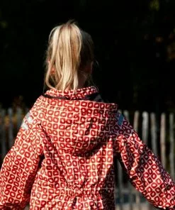 Goedkoop 🛒 Ducksday Regenpak Voor Kinderen Unisex - Funky Red - 98/104 🔔 -Kamperen-outdoor Verkoopwinkel 550x550 532